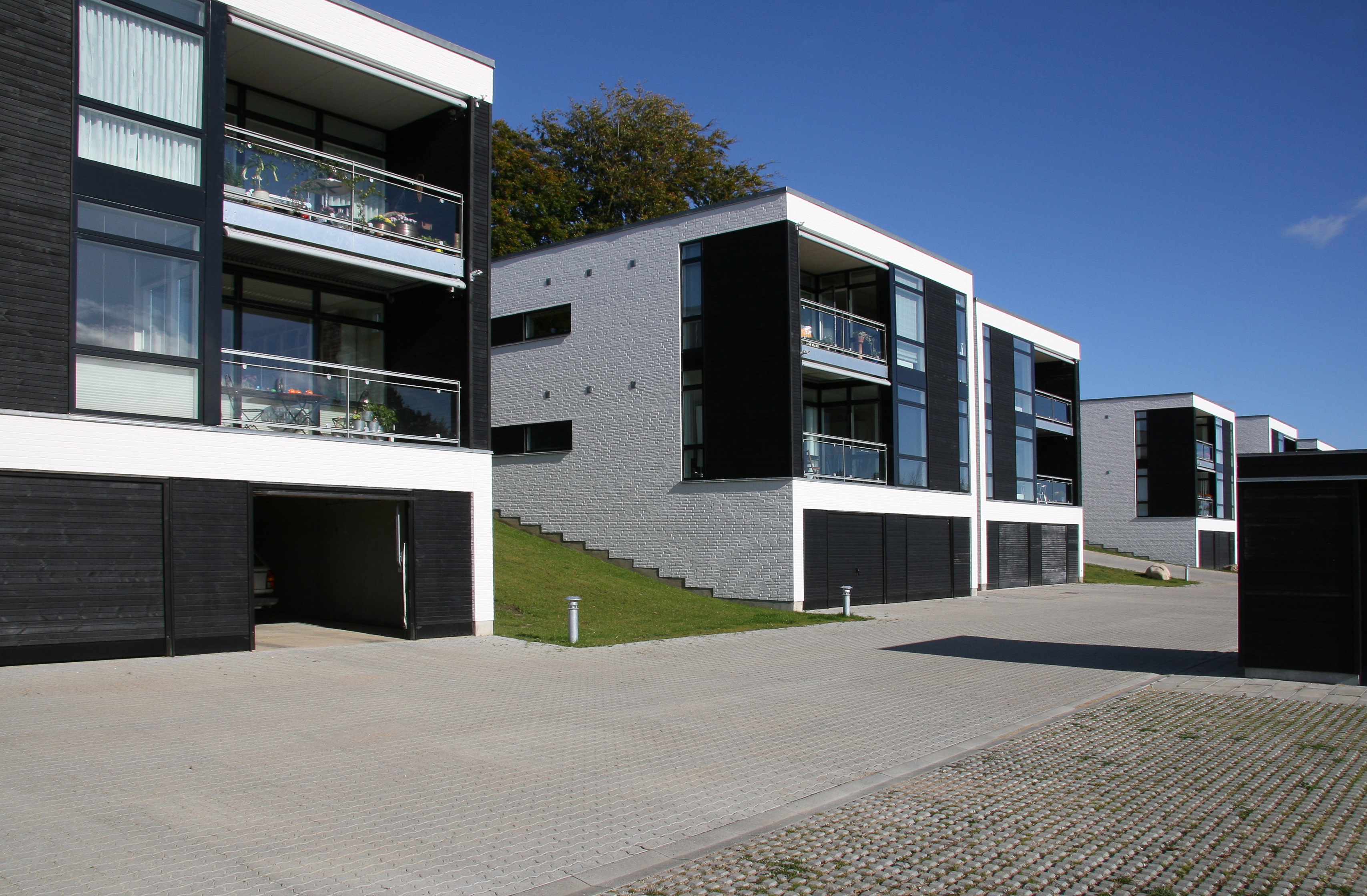 Boliger på J.P. Larsensvej i Brabrand