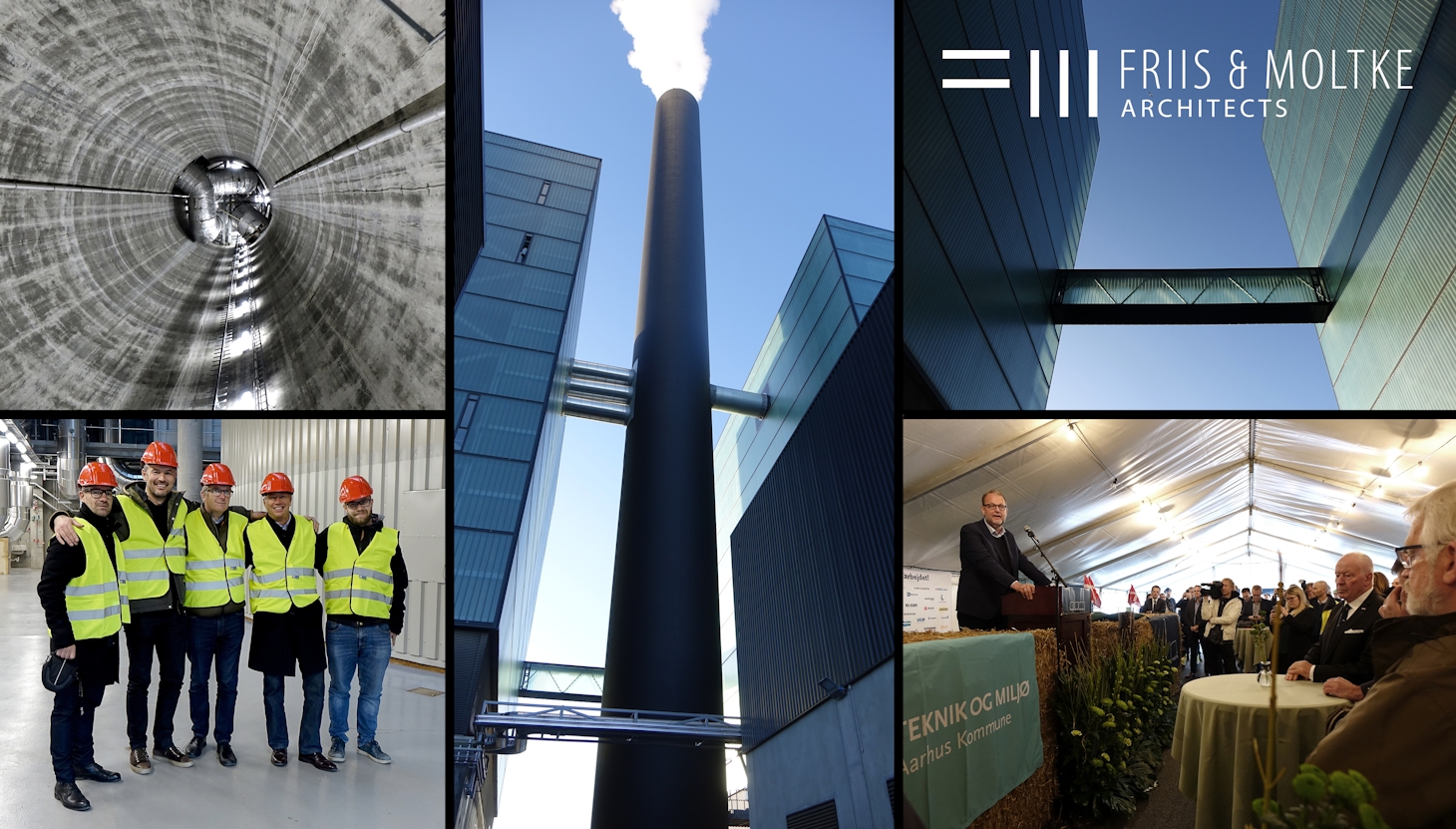 Aarhus’ nye biomassefyrede kraftvarmeværk indviet af minister og rådmand