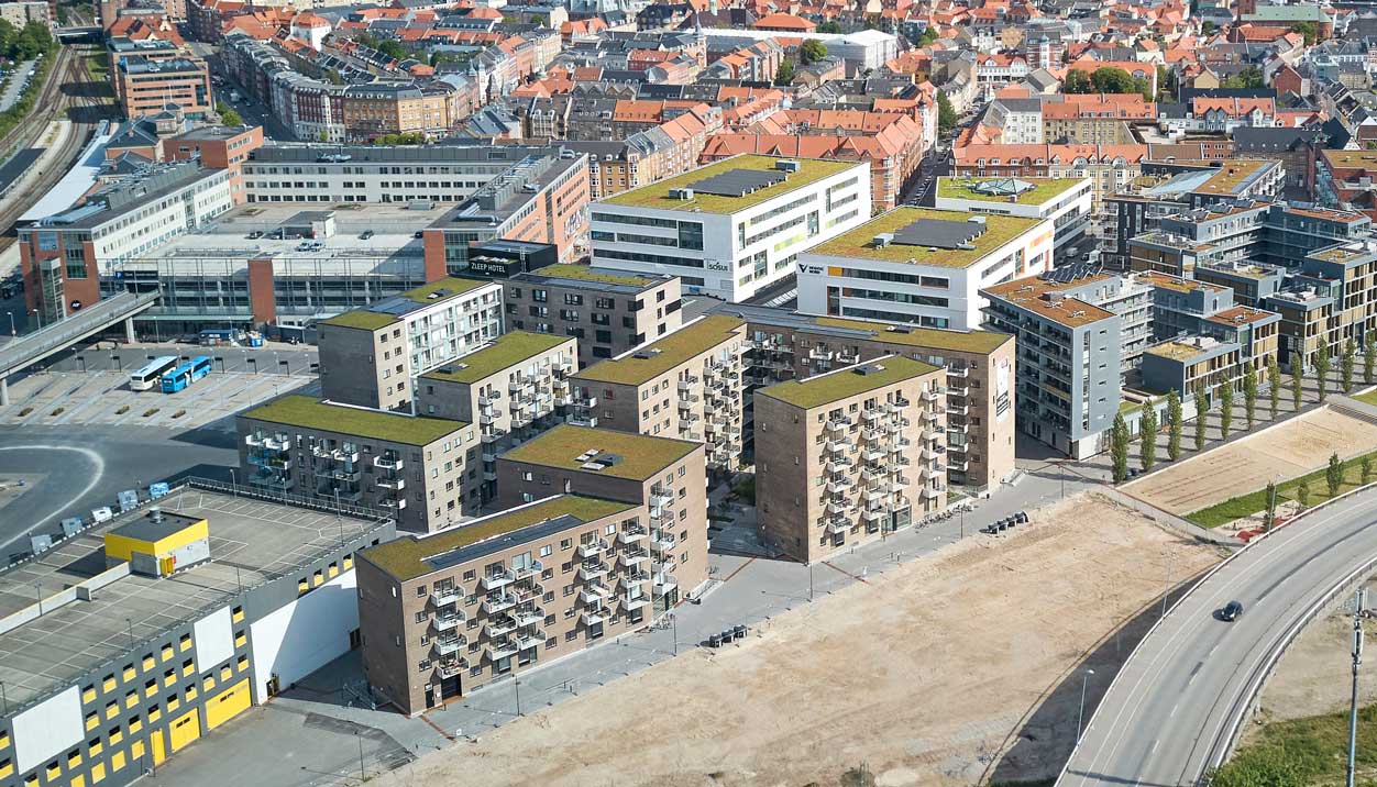 Boliger på Godsbanearealet, Aalborg